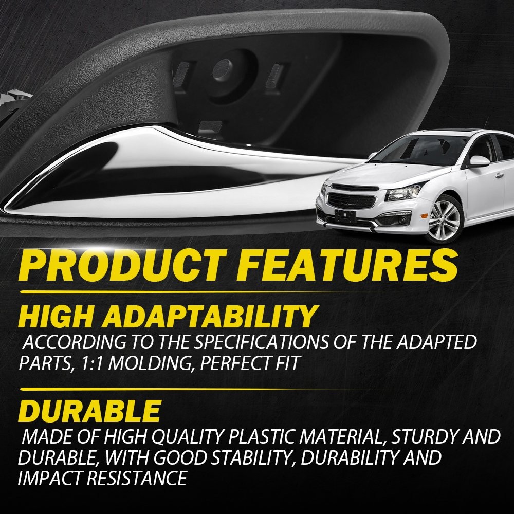 1-10X Interior Inside Door Handle Front Rear Left For 2011-2015 Chevrolet Cruze