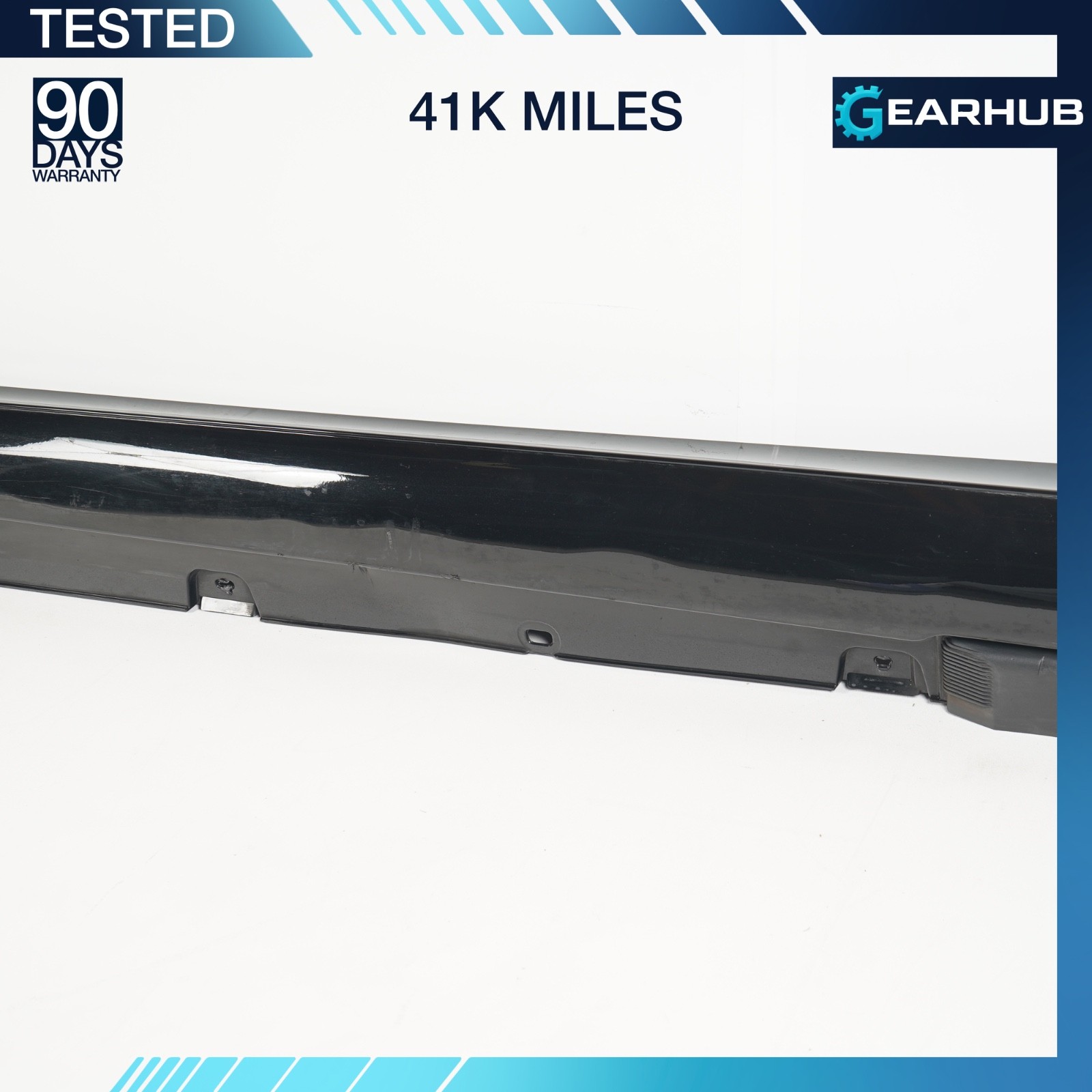 17-23 Mercedes W213 E300 E400 Sport AMG Left Rocker Panel Side Skirt BLACK OEM
