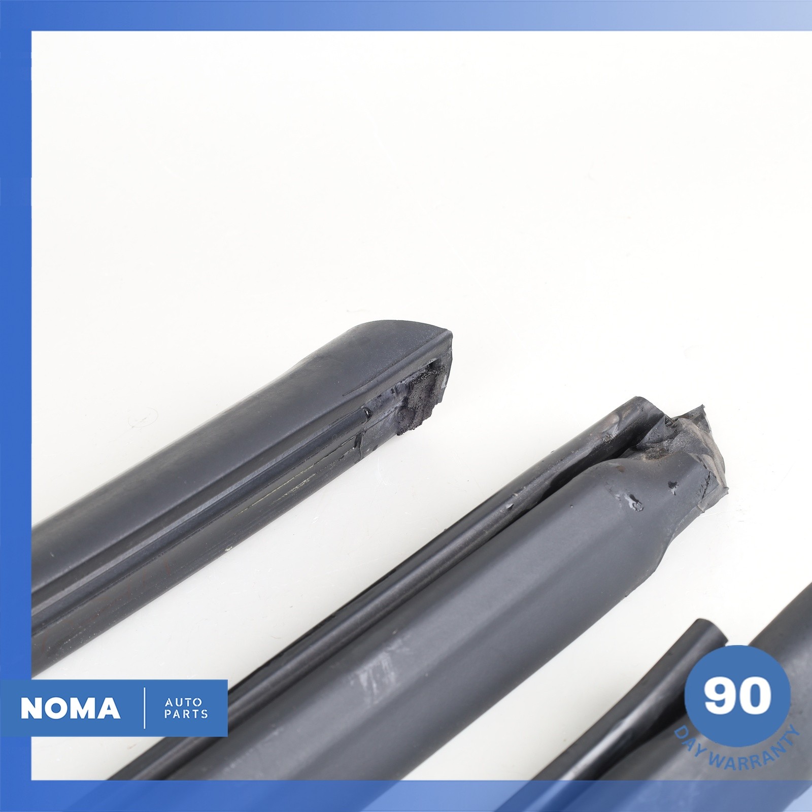 97-06 Jaguar X100 XK8 XKR Convertible Top Roof Left Molding Rubber Seal Set OEM