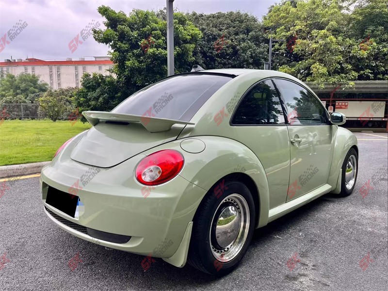 Unpainted/Glossy Black Rear Trunk Spoiler Wing For Volkswagen Beetle GL GLS 98+