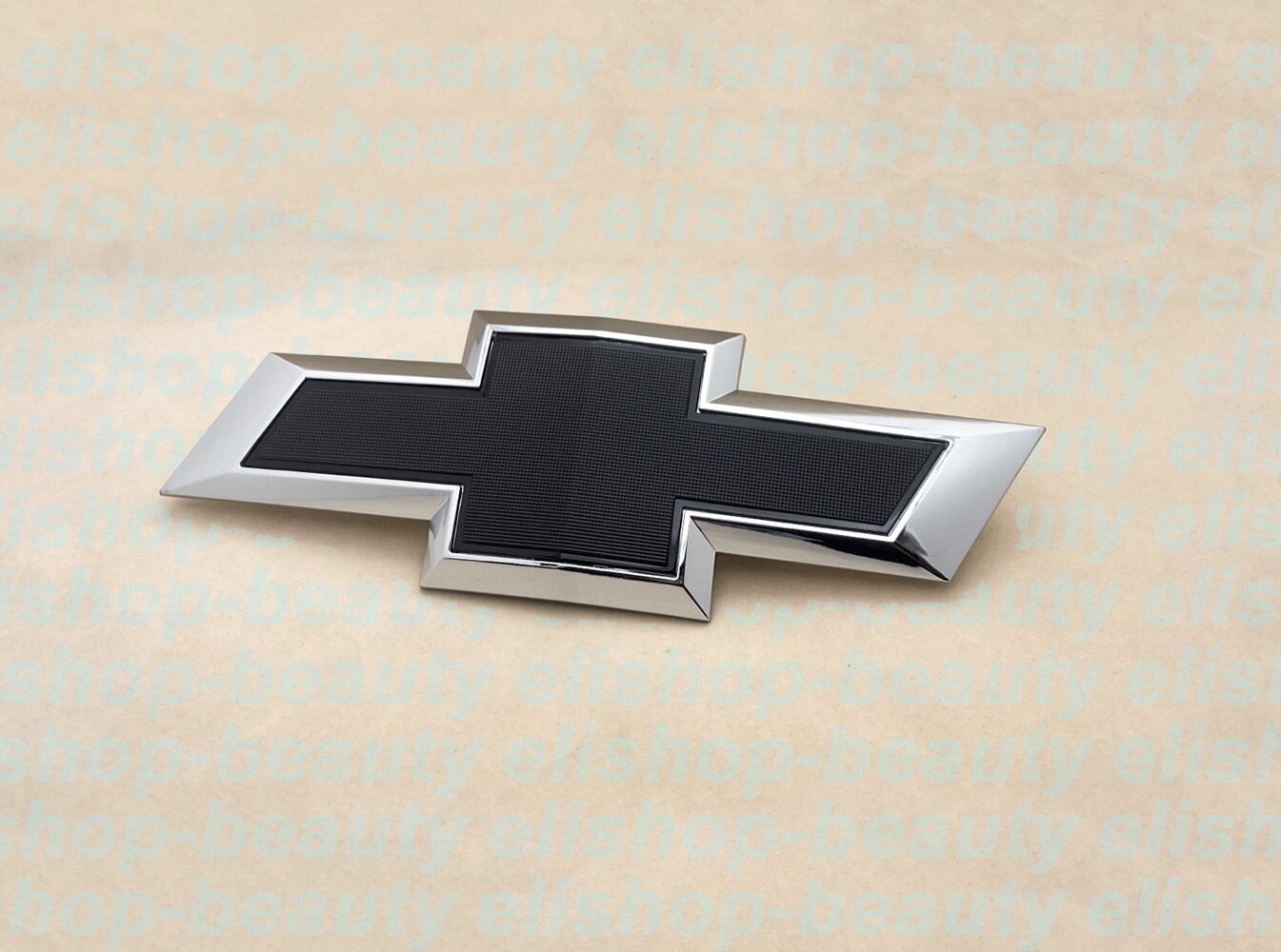 Custom Front Chrome Black Bowtie Emblem 2021-2025 Suburban Tahoe Colorado Yukon