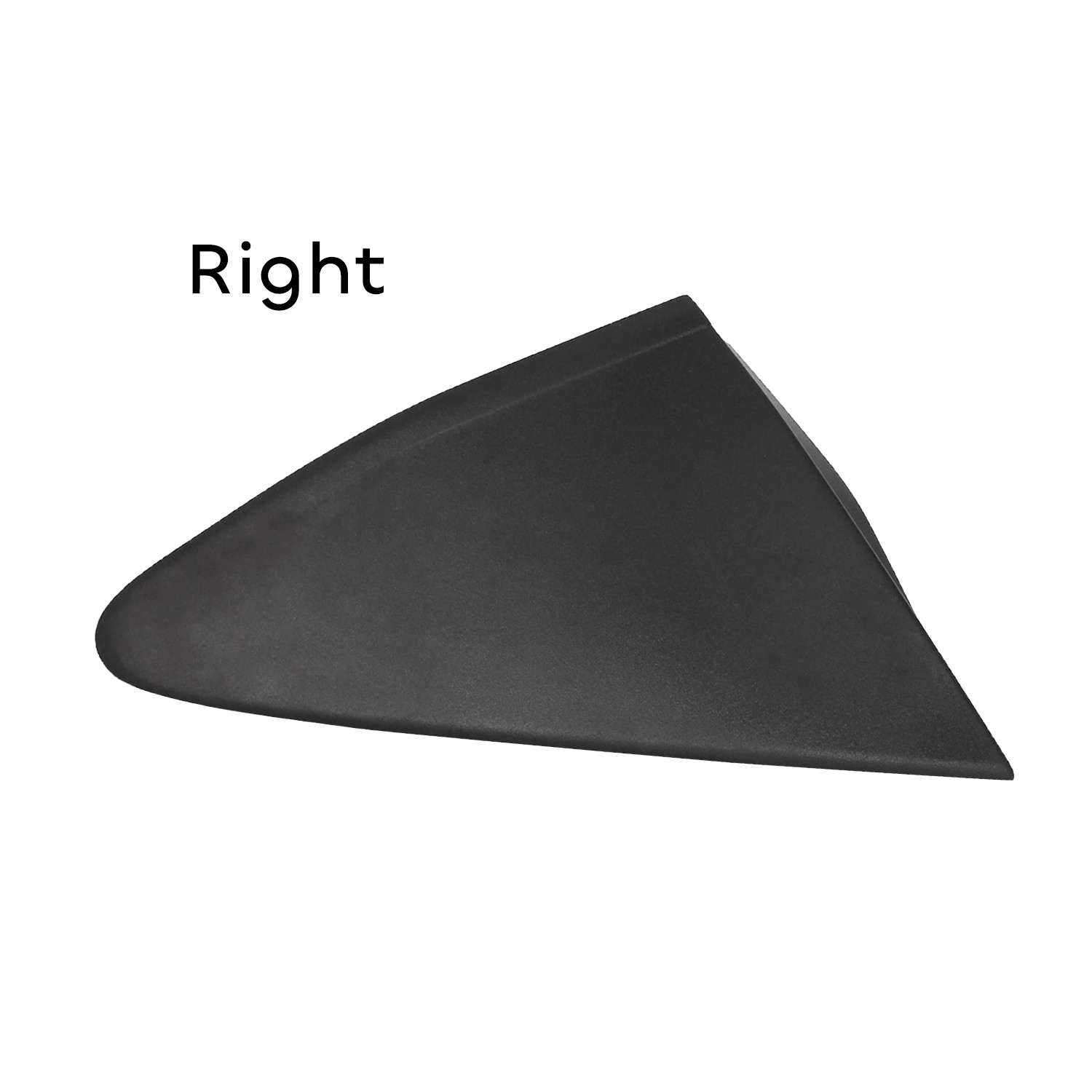 Right Mirror Molding Triangle Trim Corner Cover For Toyota Yaris 2012 2013 2014