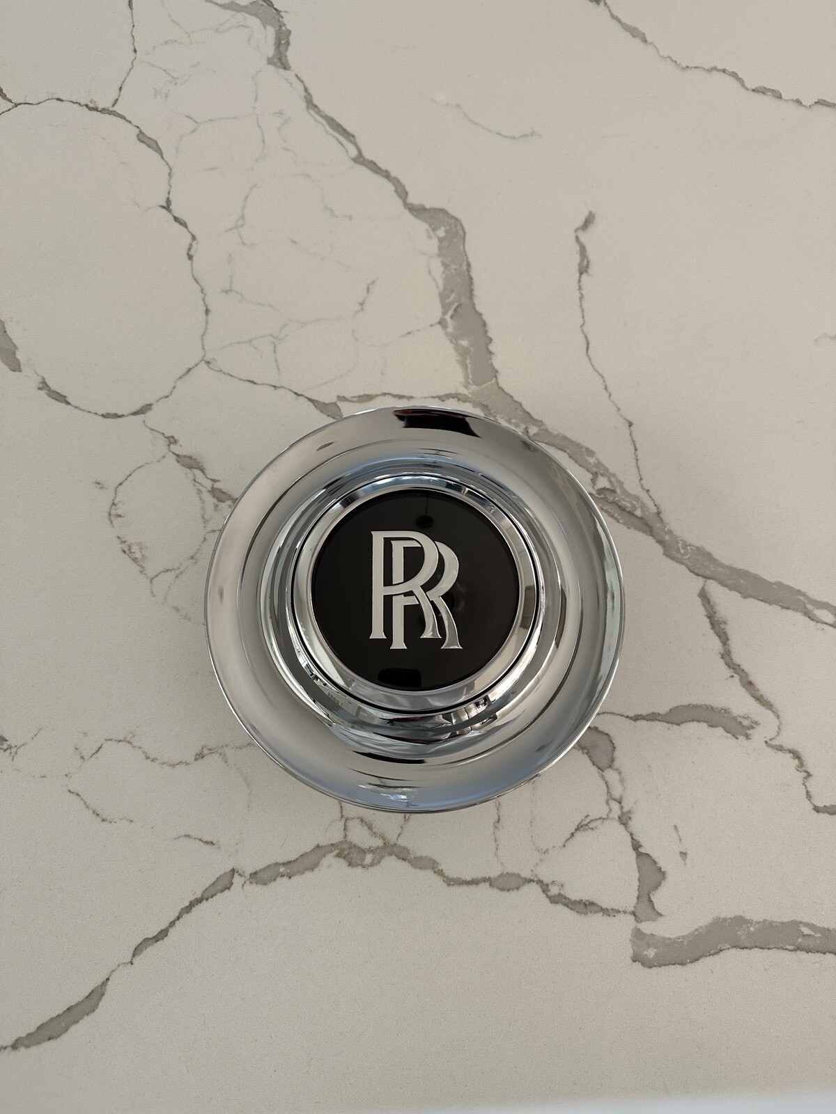 1 Pc Floating Chrome Wheel Center Caps for Rolls Royce | ОEМ Quality
