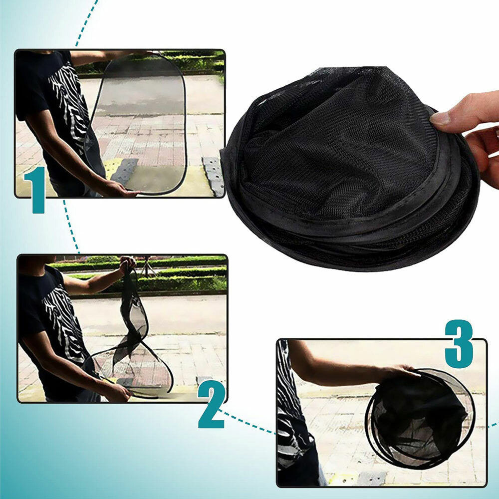 Car Rear Window Sunshade Cover Sun UV Protection Mesh Cover Accessories 100*50cm