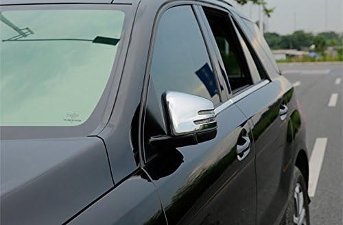 Chrome Car Door Mirror Cover For Mercedes-Benz ML W166 2012-2015 X166 2013-2015