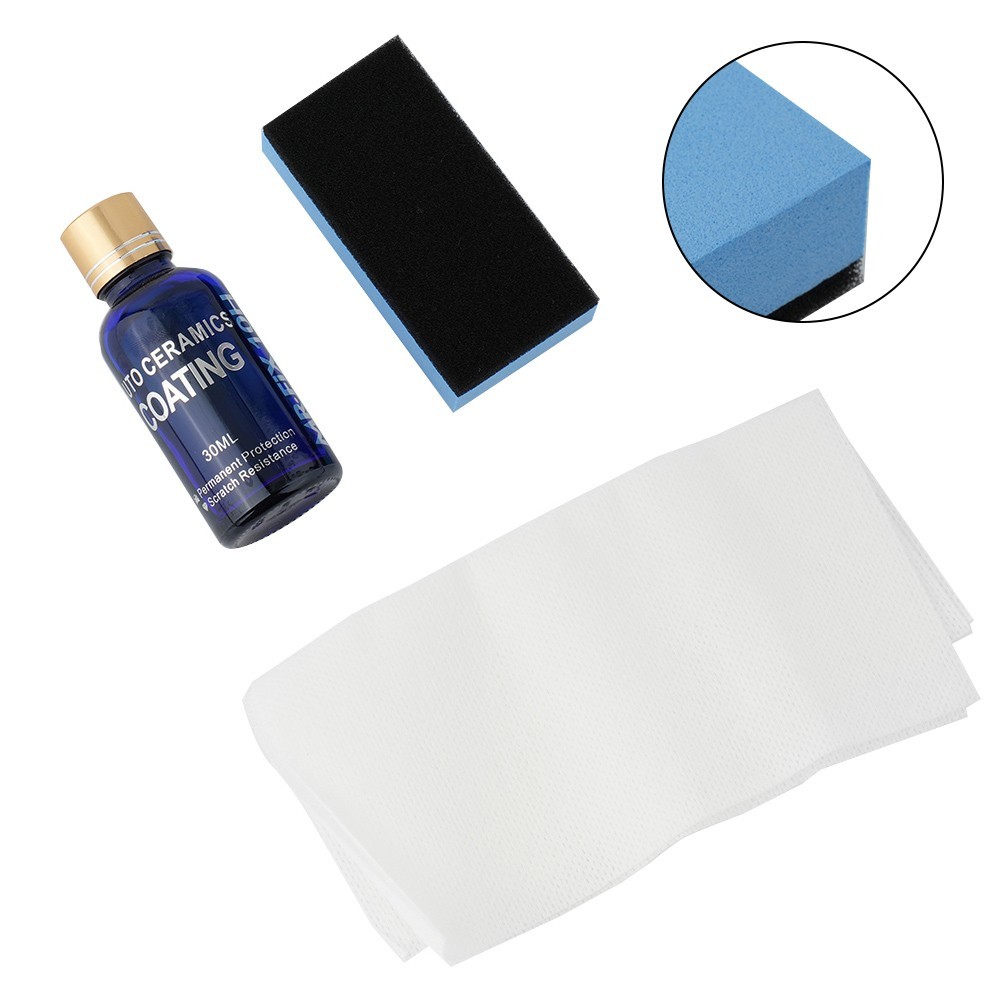 Vehicle Liquid Ceramic Coating Automotive Sponge Super hydrophobic New