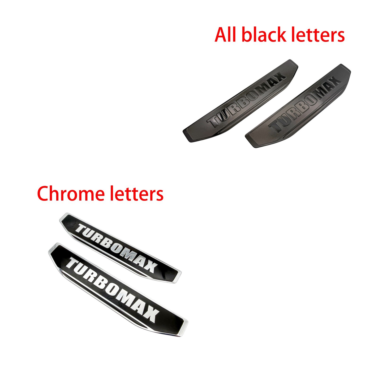 2.7L Turbomax Fender Vent Emblem Nameplate for 2019-2026 Sierra 1500 85160715
