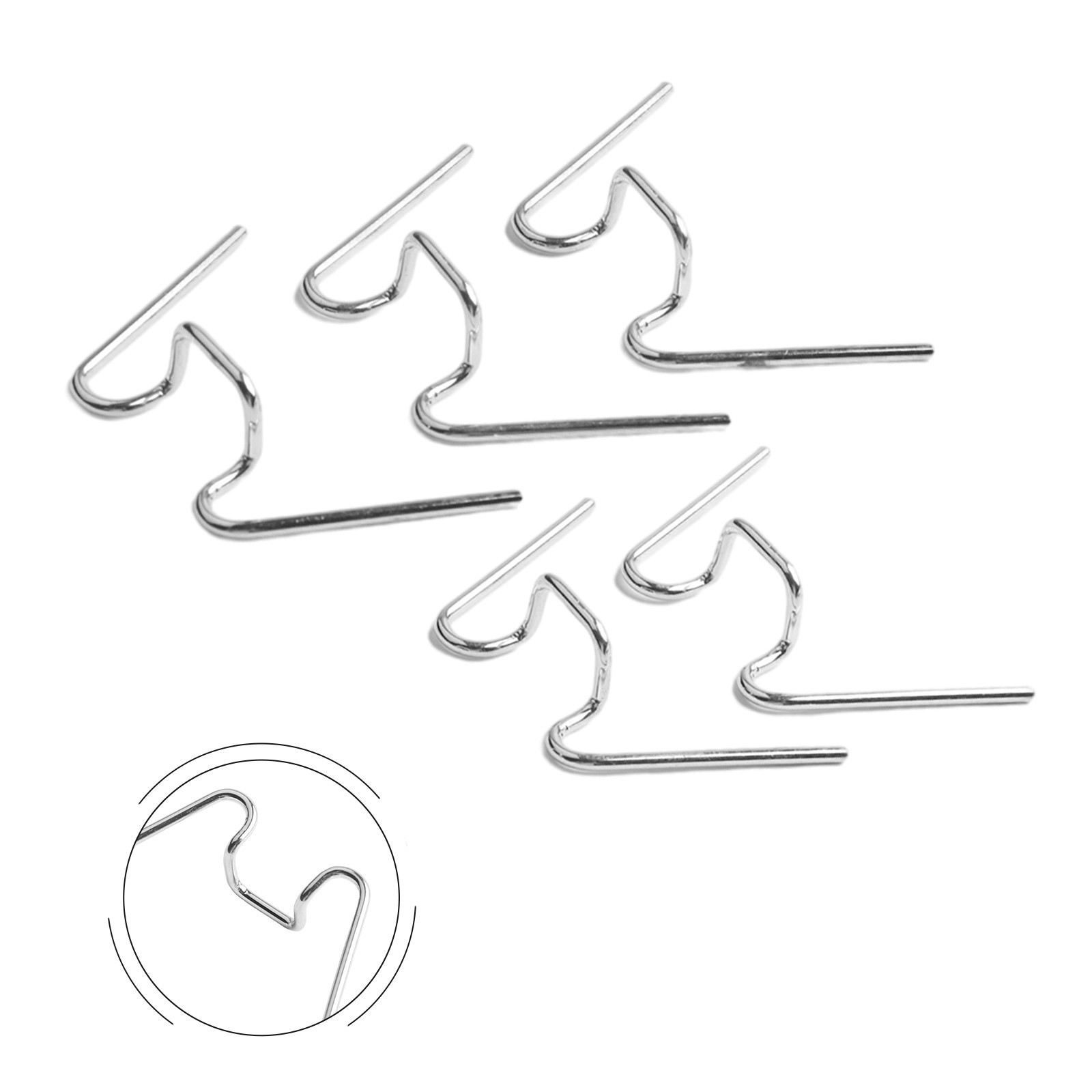 Quick and Simple Installation M Type Headlight Rim Clips for Lucas Set of 5