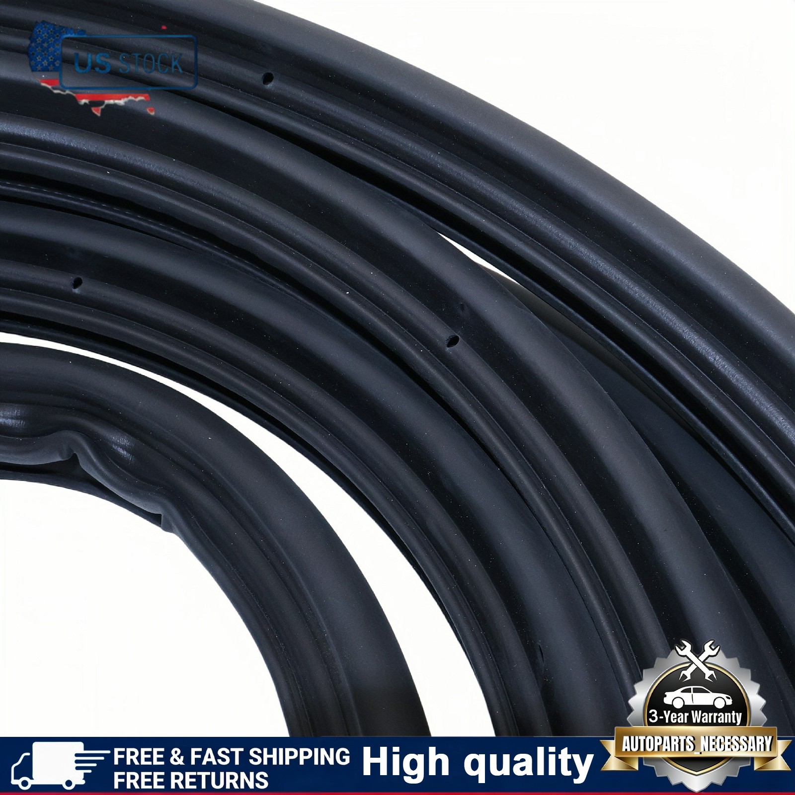 6231135013 New Fits For 1996-2002 Toyota 4Runner Front Door Weatherstrip Seal