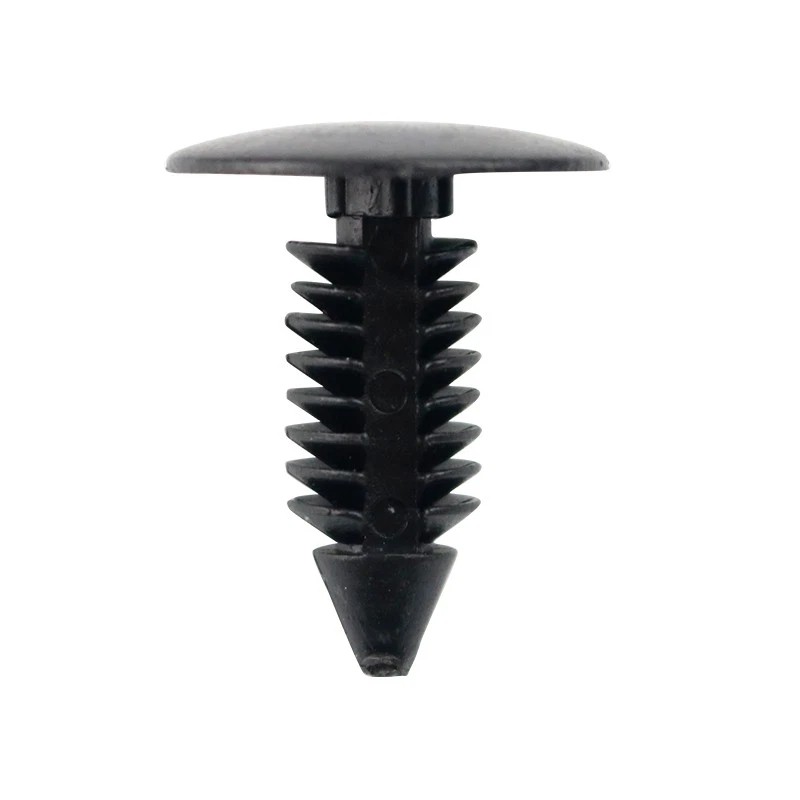 100x 8mm Bumper Clips Auto Car Hole Plastic Rivets Fastener Fender Push Pin NEW