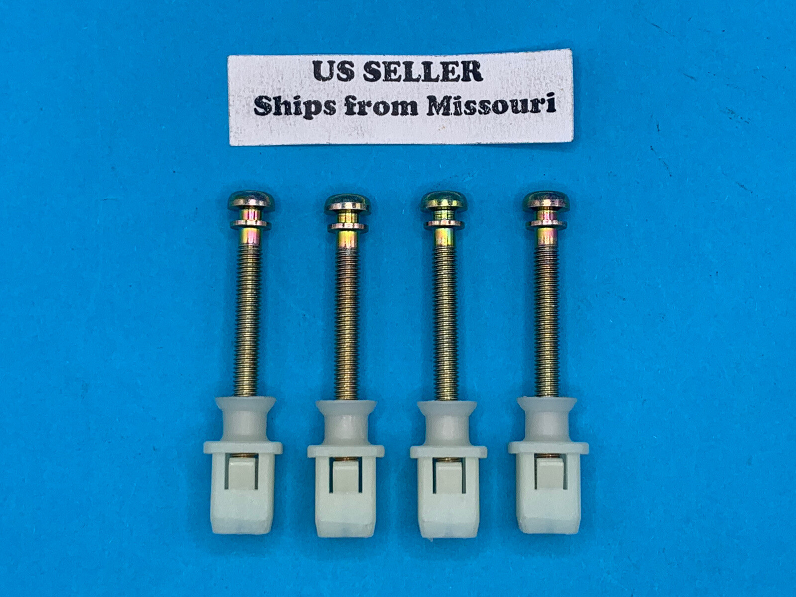 1984- 1995 4Runner Pickup Headlight Adjuster Screws & Nuts Headlamp Tacoma QTY 4