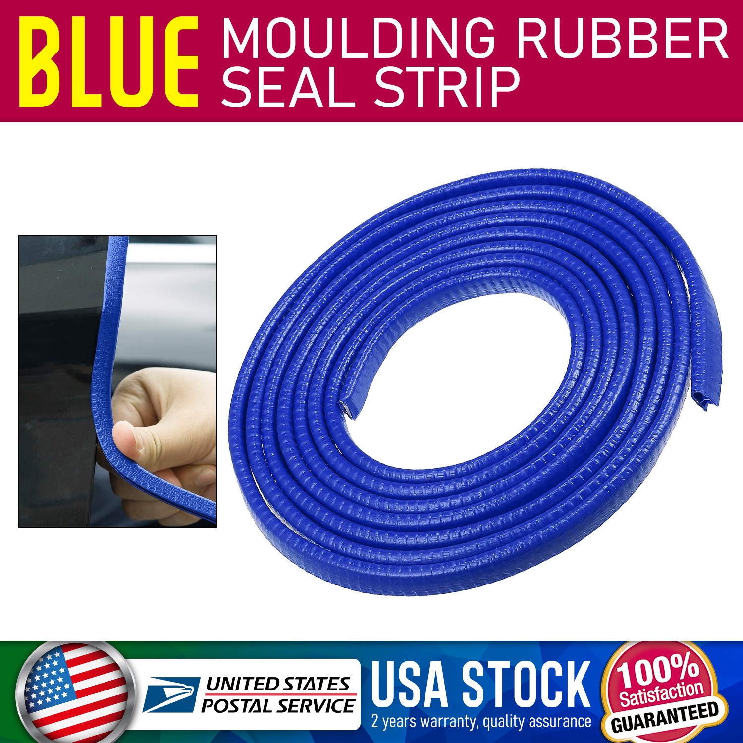 New 6m/20ft Car Door Trim Edge Lock Guard Moulding Rubber Seal Strip Protector