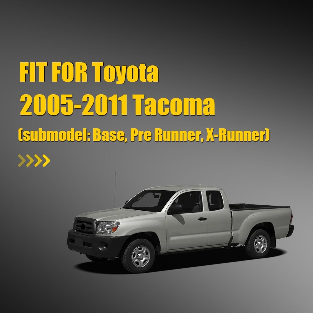 Heated Mirror Glass with Backing Plate Fit Toyota Tacoma 2005-11 Passenger 1-10