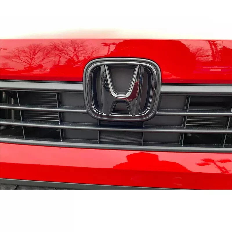 For Honda 2018-22 Accord Sport 2.0T Badge 1Set Front Grille Trunk Emblem Black