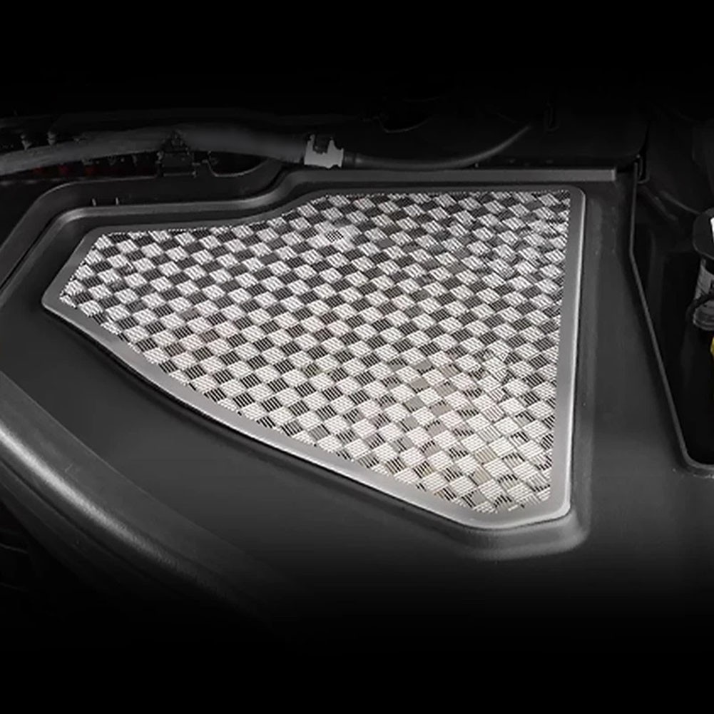 Dust Screen Decoration Cover Stainless Steel for BMW X3 G45 2025 Engine