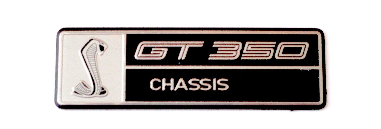 2015,2016,2017,2018,2019 SHELBY GT350 VOODOO 5.2 DASH CHASSIS NUMBER PLATE