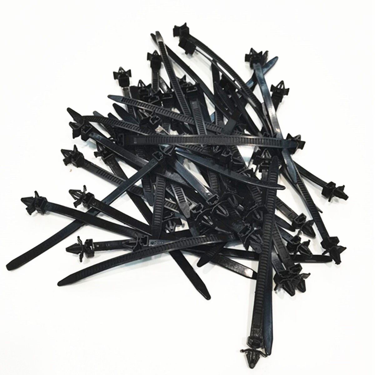 145mm Cable Zip Tie Down Strap Wire Nylon Wrap Fastener Car Loom Hose Clamp x50