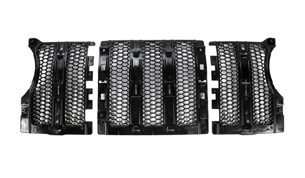 3x Front Grille Insert Net Cover Trim For Jeep Wrangler JL 2018+ Honeycomb Mesh