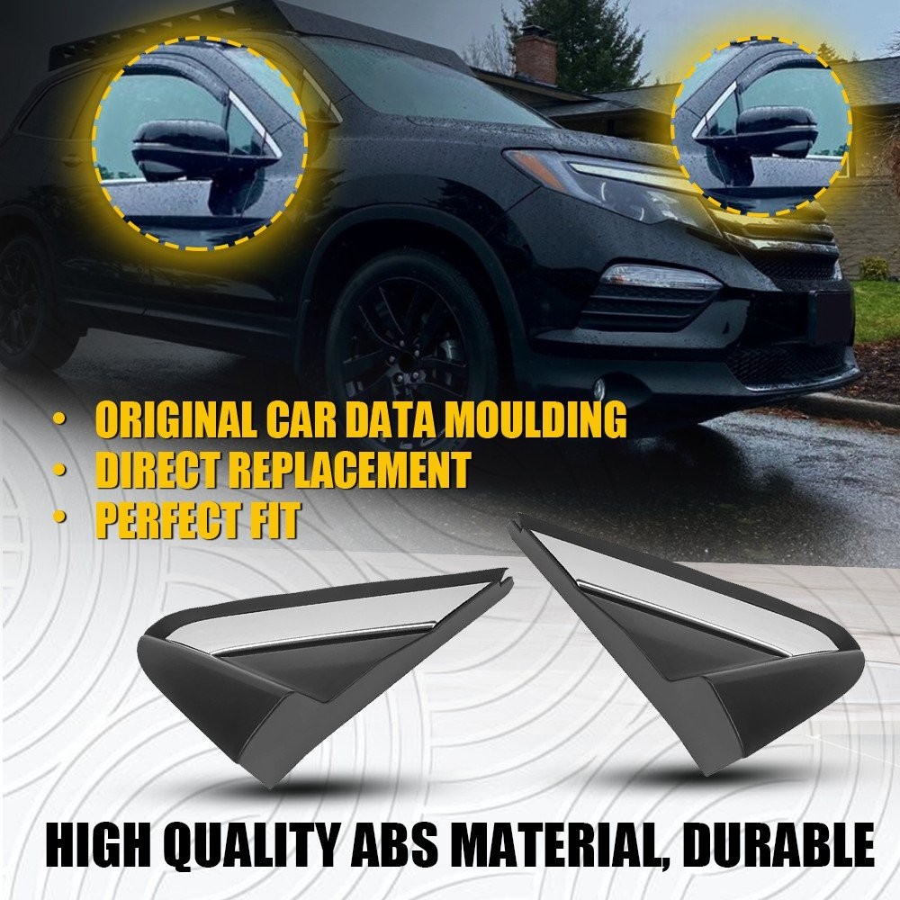 2-20PCS LH&RH Fender Pillar Trim Mirror Corner Molding for 2016-2022 Honda Pilot