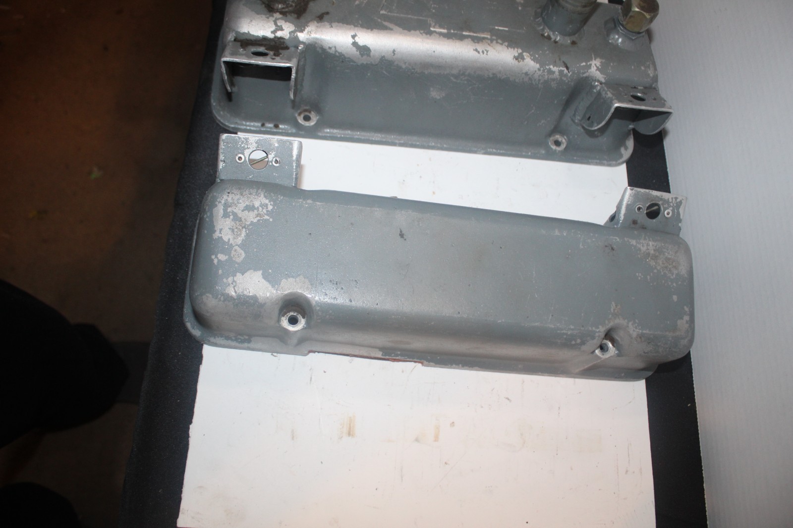 Chevy 4.3 V6 aluminum valve covers bowtie heads asa arca racing ump