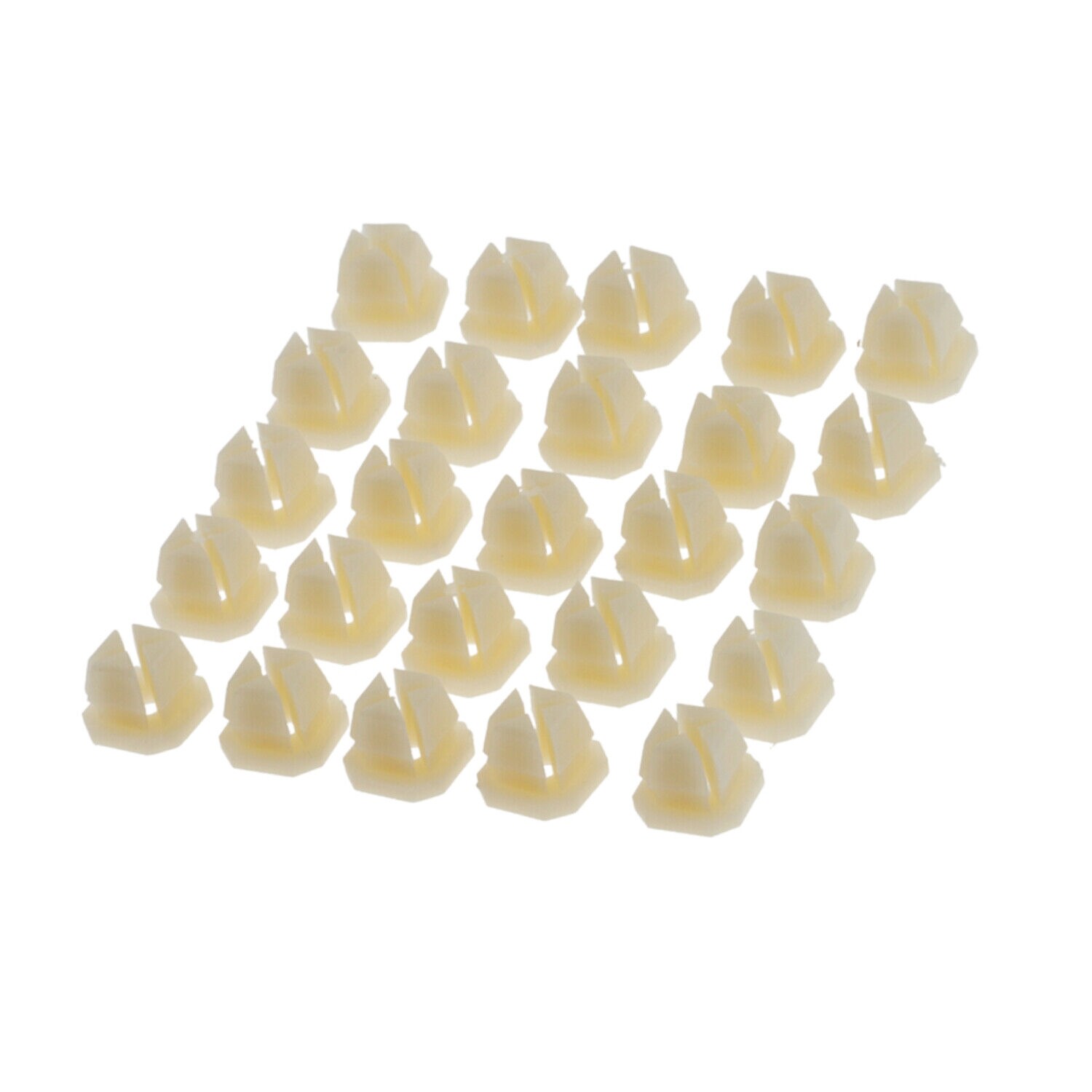 25pcs Headlight Bezel Grill #8 or #10 Screw Nut Clip for Chevy Truck 5/16″ Hole