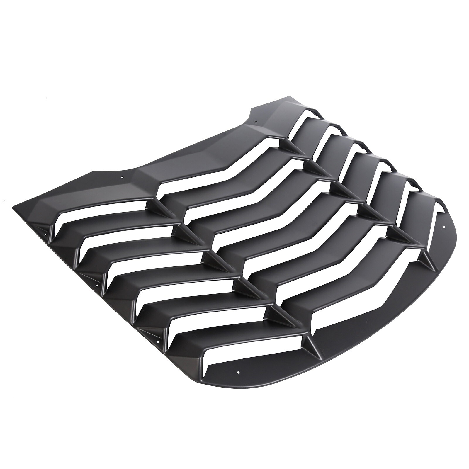 Rear Window Scoop Louvers Windshield Rear Sun Shade Cover For 2015-2023 Mustang