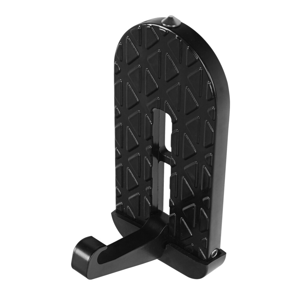 Black Folding Car Door Latch Hook Step Mini Foot Pedal Roof Ladder Universal