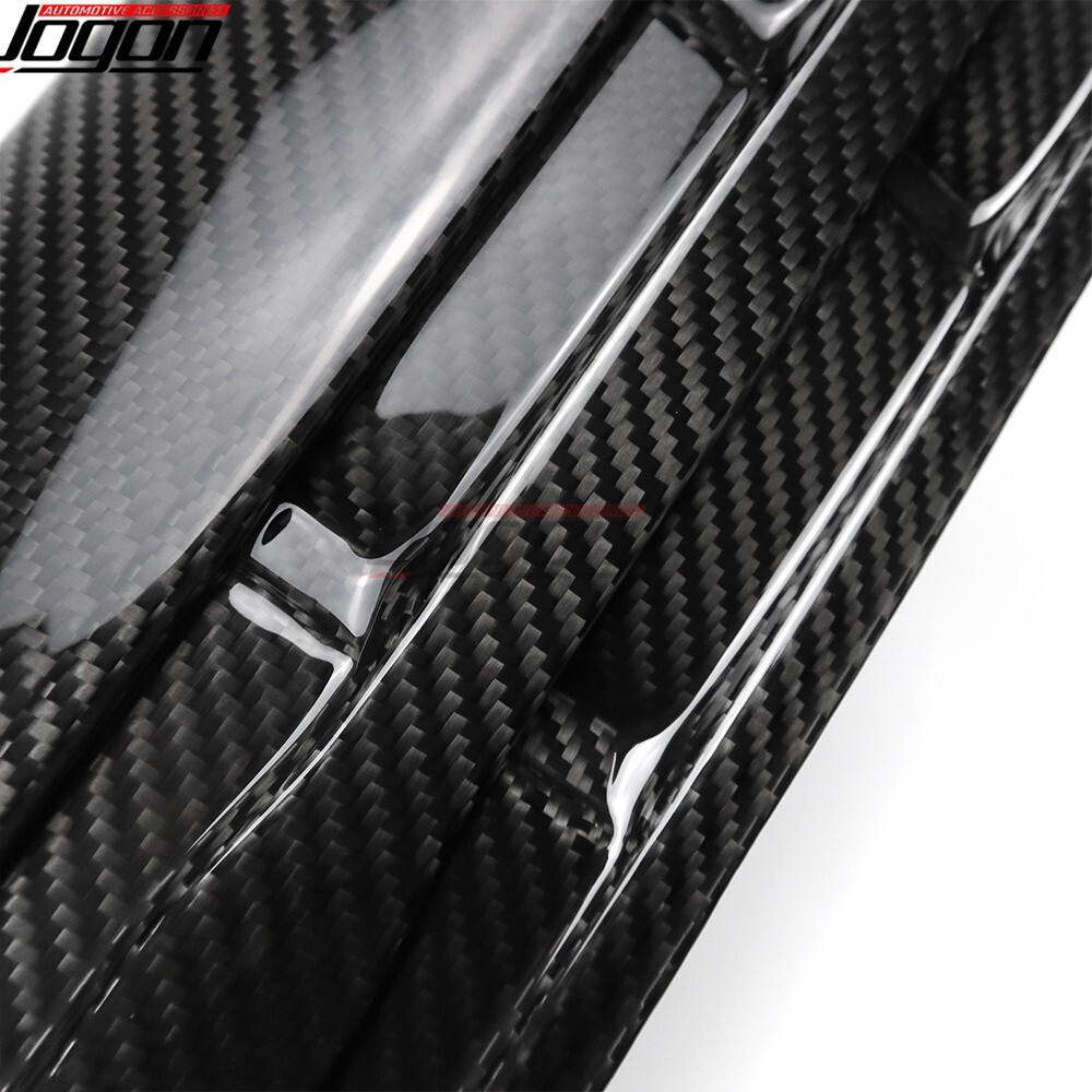 Real Carbon Engine Bay Side Covers For Dodge Challenger SRT Hellcat 6.2L 2015-23