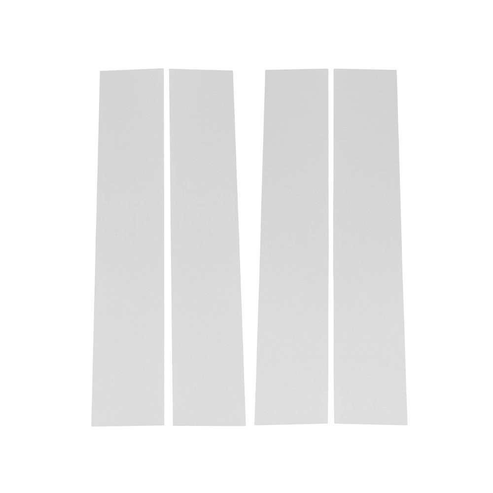 4pc Chrome Pillar Post For Ford F-150 Super Cab/Crew 15-21 Door Cover Panel Trim