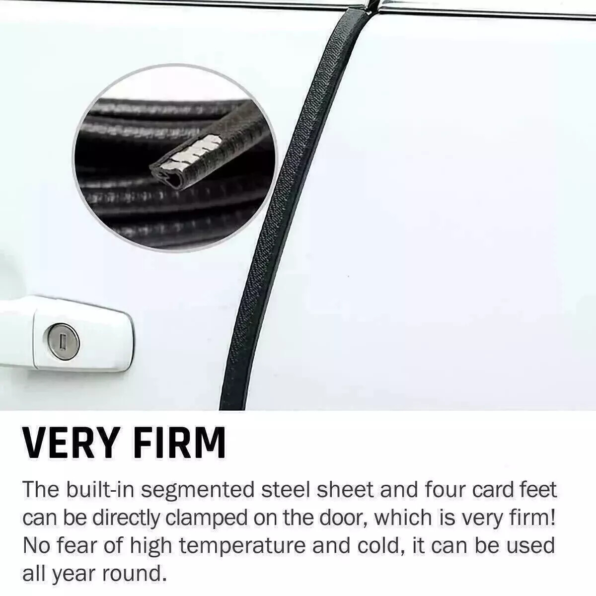 Metal Edge Trim Pinch Weld Car Door, Toolbox Sharp Edging, Rubber Seal Guard New