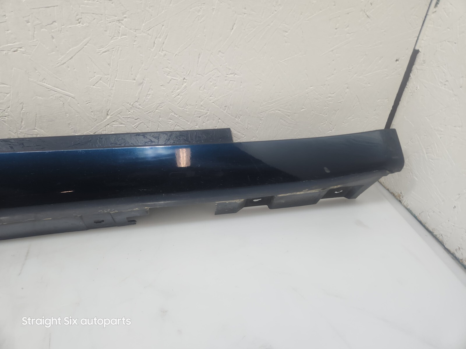 ✅ 10-15 OEM BMW F01 740 750 B7 Right Passenger Side Skirt Rocker Panel Blue B38