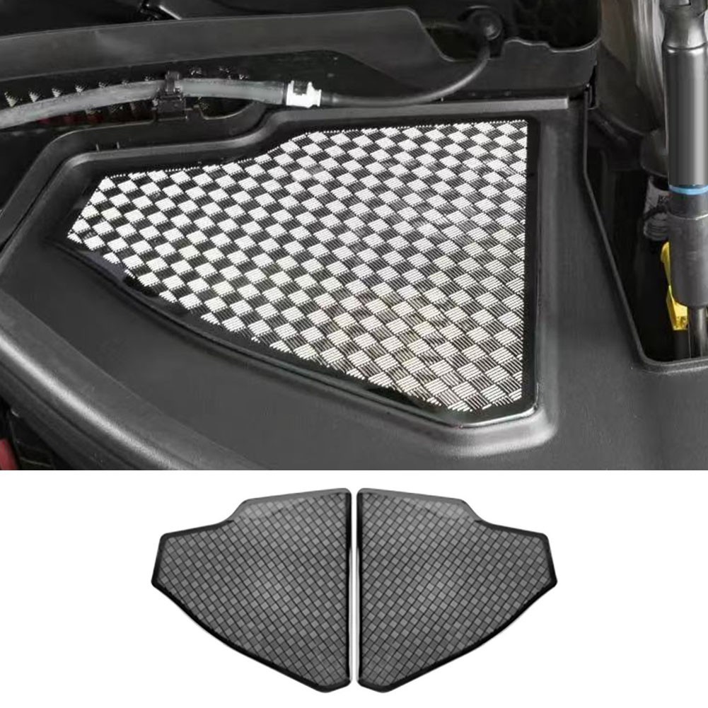 Dust Screen Decoration Cover Stainless Steel for BMW X3 G45 2025 Engine