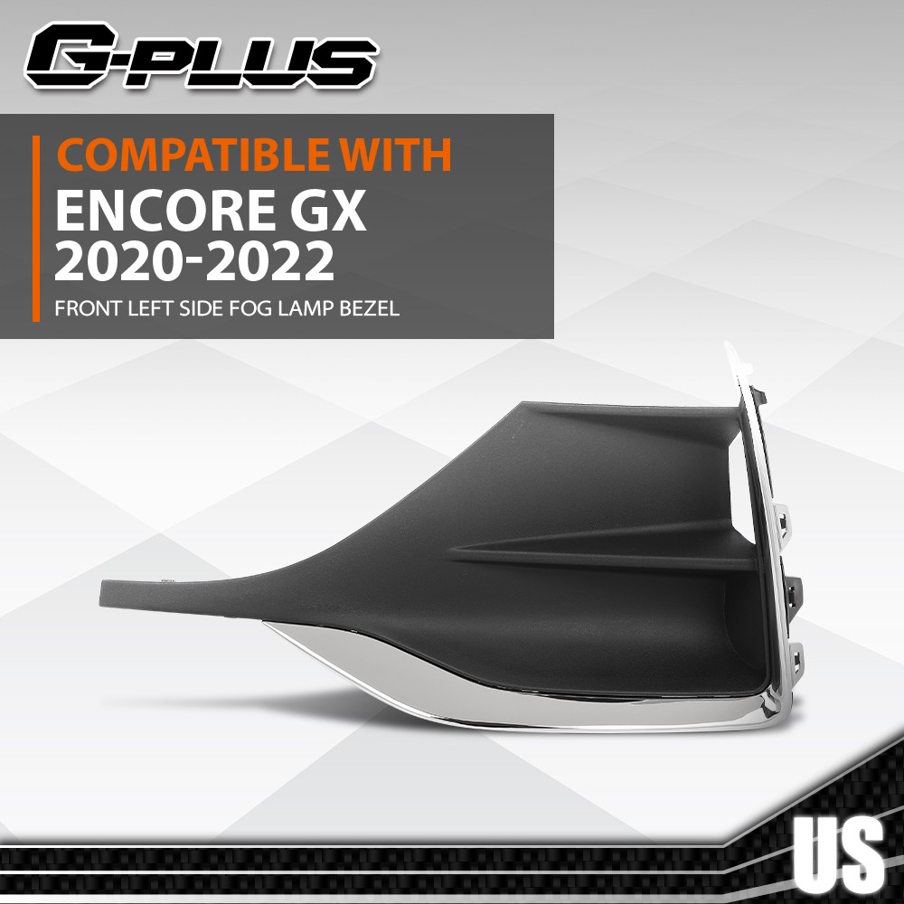 Front Left Side Fog Lamp Bezel Insert 42660272 Fit For 2020-2022 Buick Encore GX