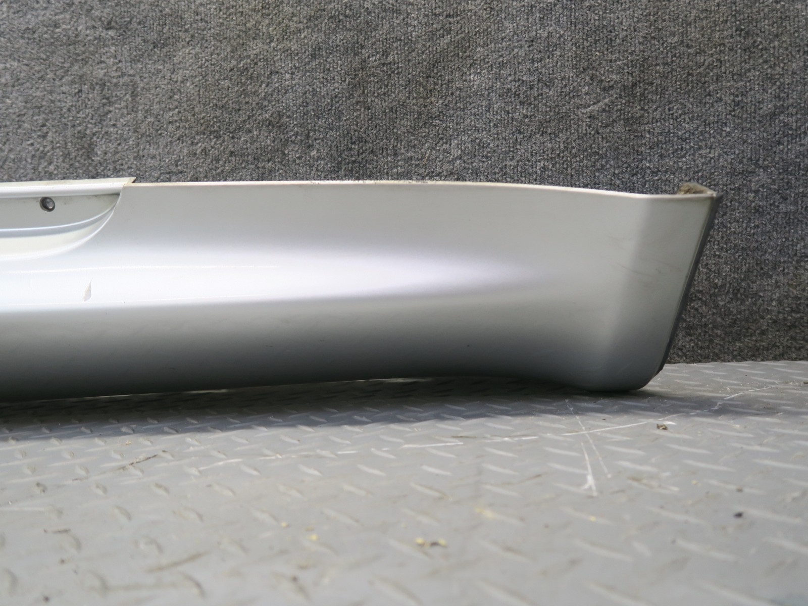 02-05 LEXUS Z40 SC430 SET OF 2 LEFT & RIGHT SIDE SKIRT ROCKER PANEL SILVER OEM