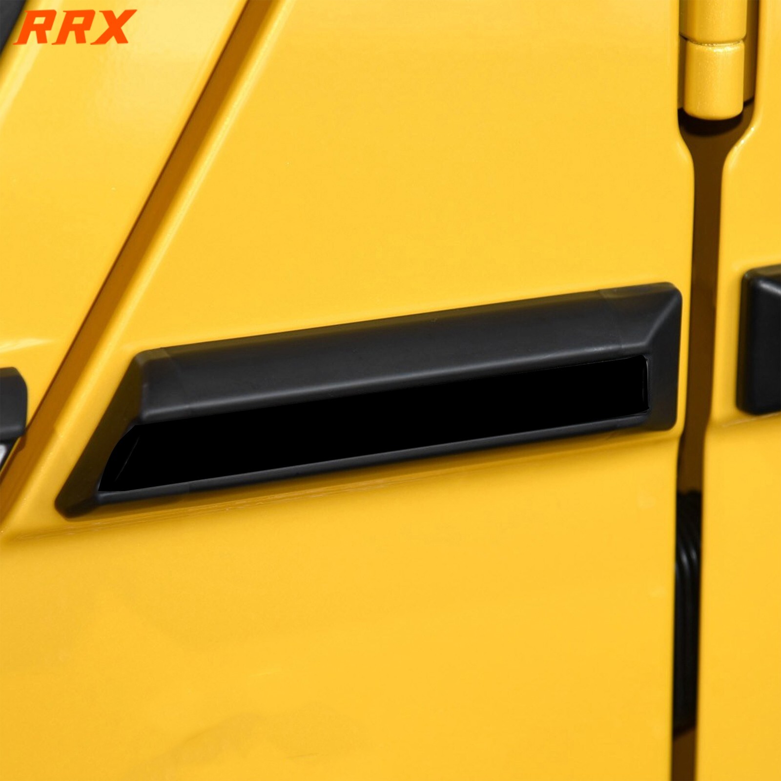10Pcs Glossy Piano Black Side Car Body Trim Strips For Benz G500 G63 W463 98-18