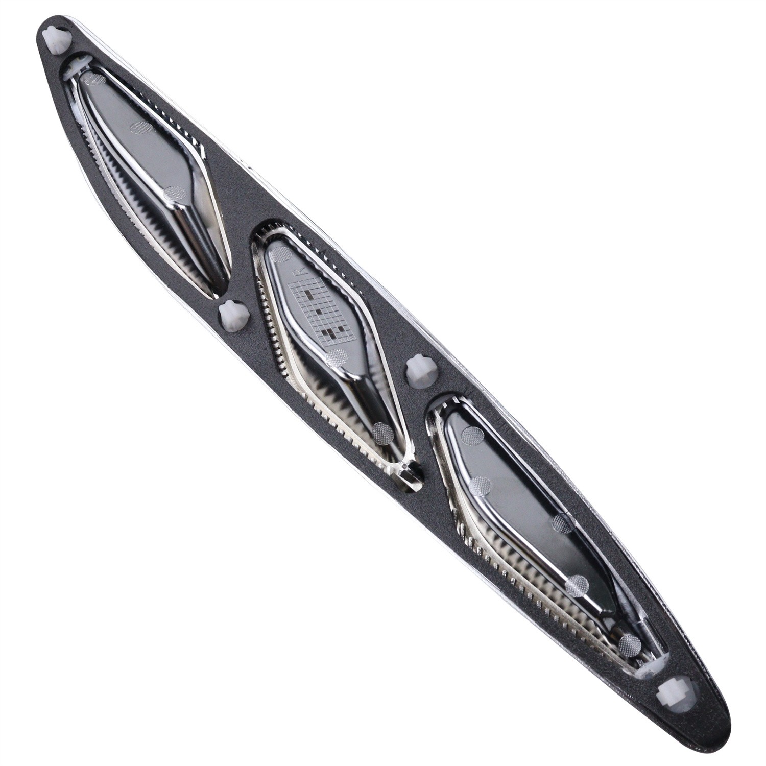 For 2012-2016 Buick Verano Front Hood Engine Vent Grille Molding Trim 2Pcs/Set