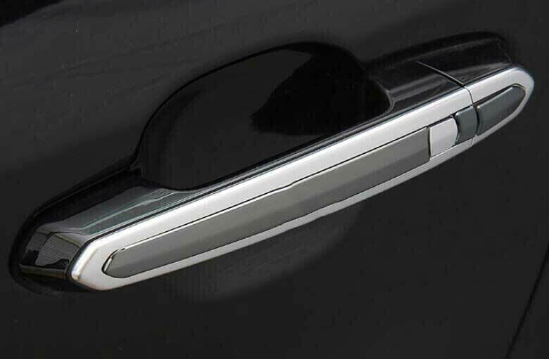 For Cadillac CT4 CT6 XT4 XT5 XT6 ATS XTS Black Steel Side Door Handle Cover 12X
