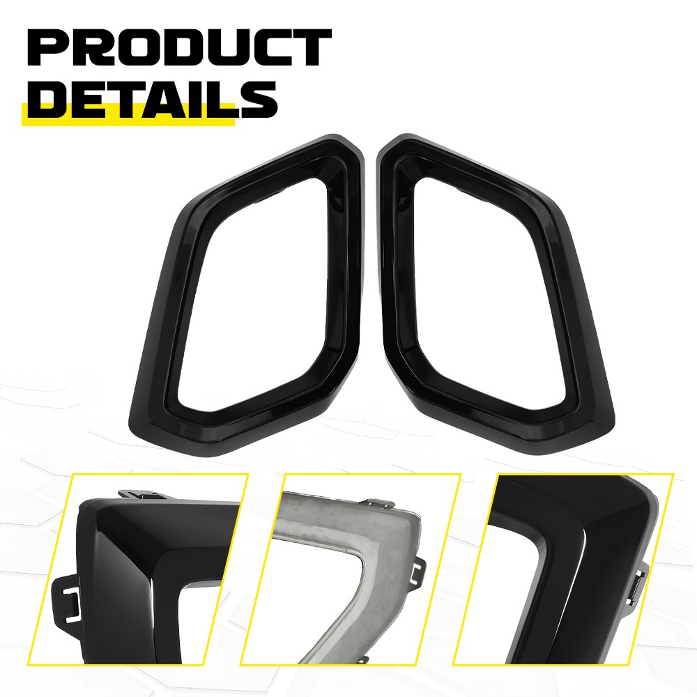 For 2023-2025 Honda CR-V Front Bumper Grille Bezels Lower Trim Left Right Side