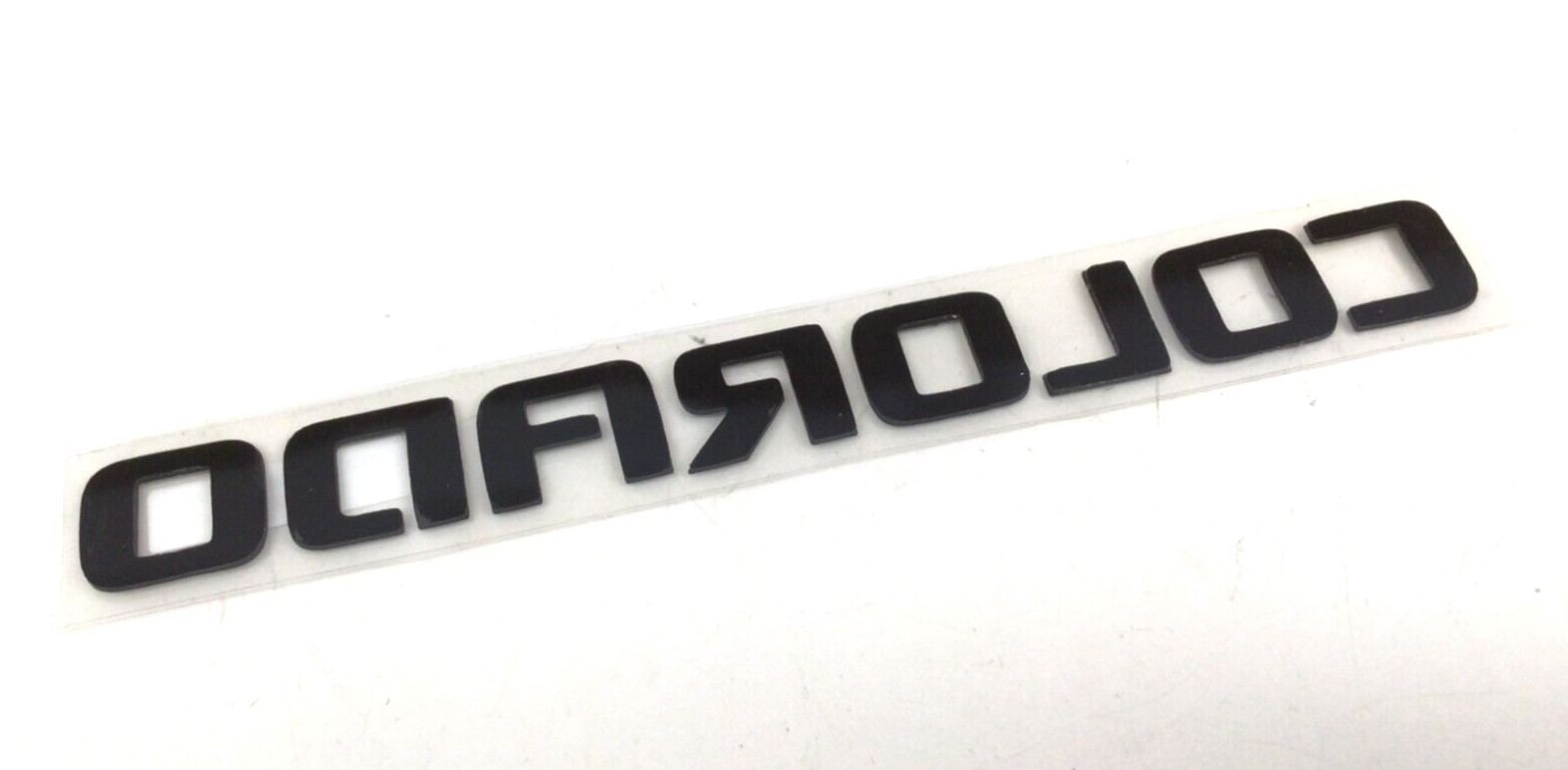 04-06 Chevrolet Colorado front RH or LH Side Door Colorado Nameplate chrome OEM