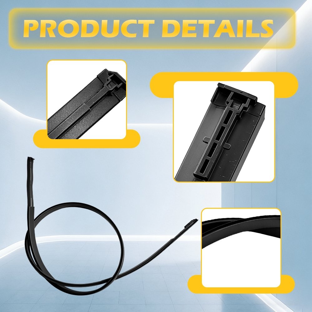 FITS 2012-2018 TOYOTA PRIUS V BLACK 2PC ROOF TOP TRIM DRIP MOLDINGS COVERS SET