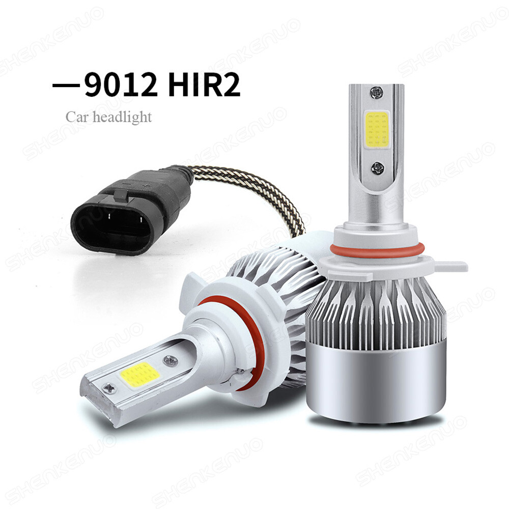 For Toyota Corolla iM RAV4 2017-2018 -2PC 6000K LED Headlight Bulb High Low Beam