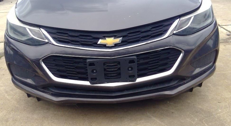 2017 2018 Chevy Cruze Front Bumper Rs Package Without Fog Lamps Cover