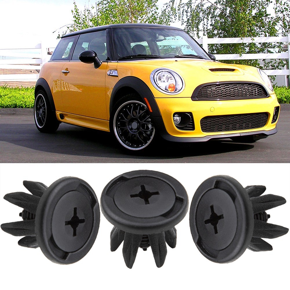 Perfect Fitment Inner Wheel Arch Liner Fastener Clips for Mini Set of 30