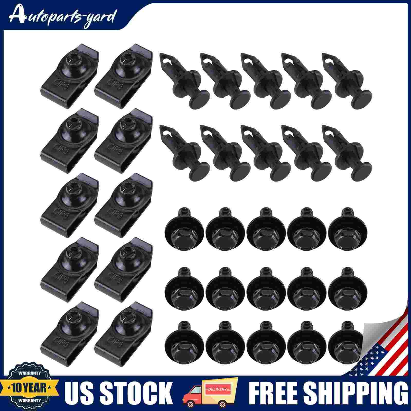 35x New Fastener Clip Fit For Honda And Most Of Car Models US Stock