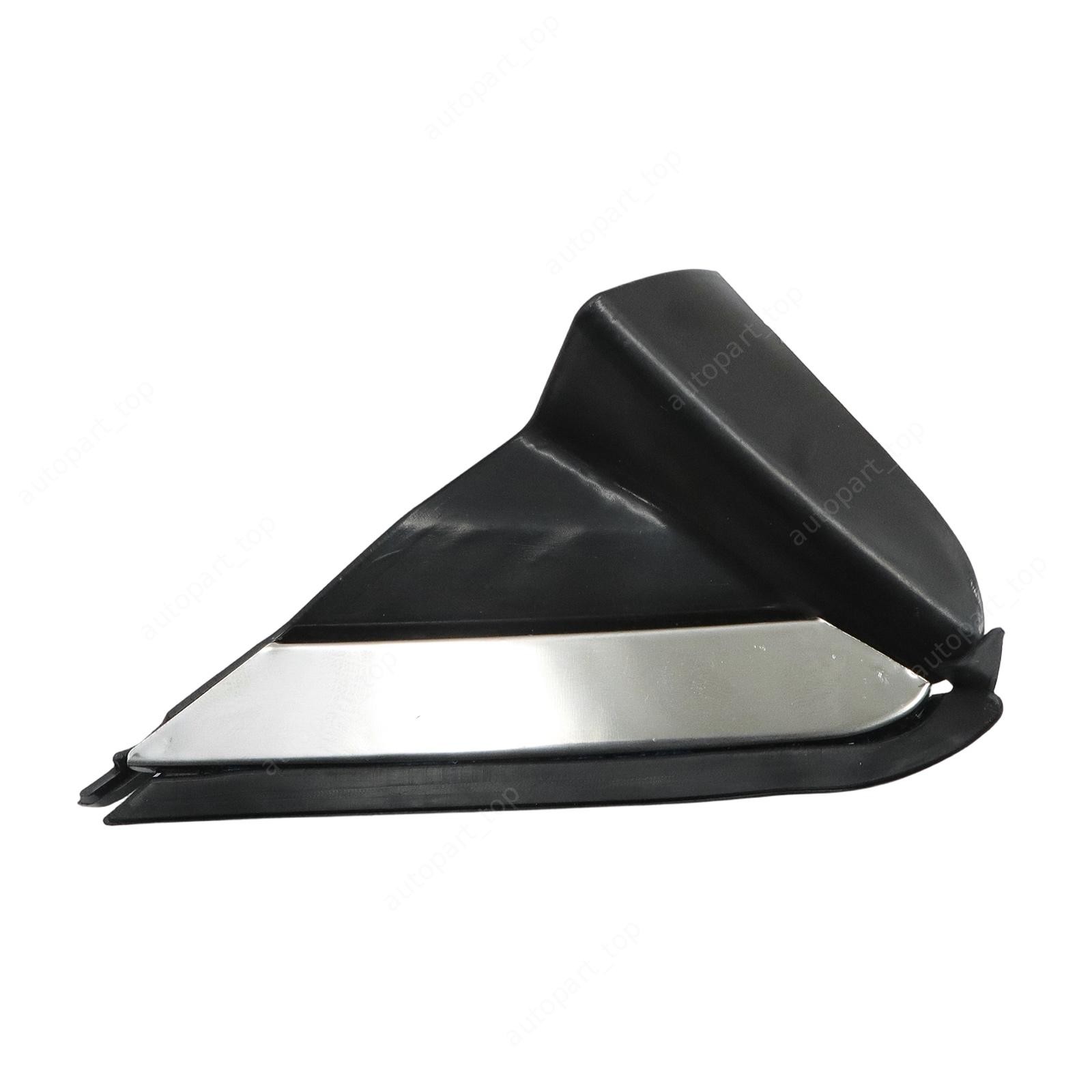 Left Side Mirror Corner Triangle Cover Pillar Trim For 16-22 Honda Pilot New