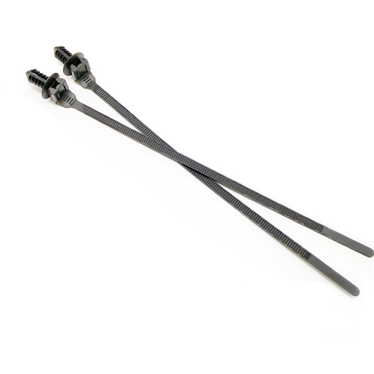Car Push Mount Zip Ties Nylon Tie Wraps Clip Pipe Cable Fasteners Bundle Parts