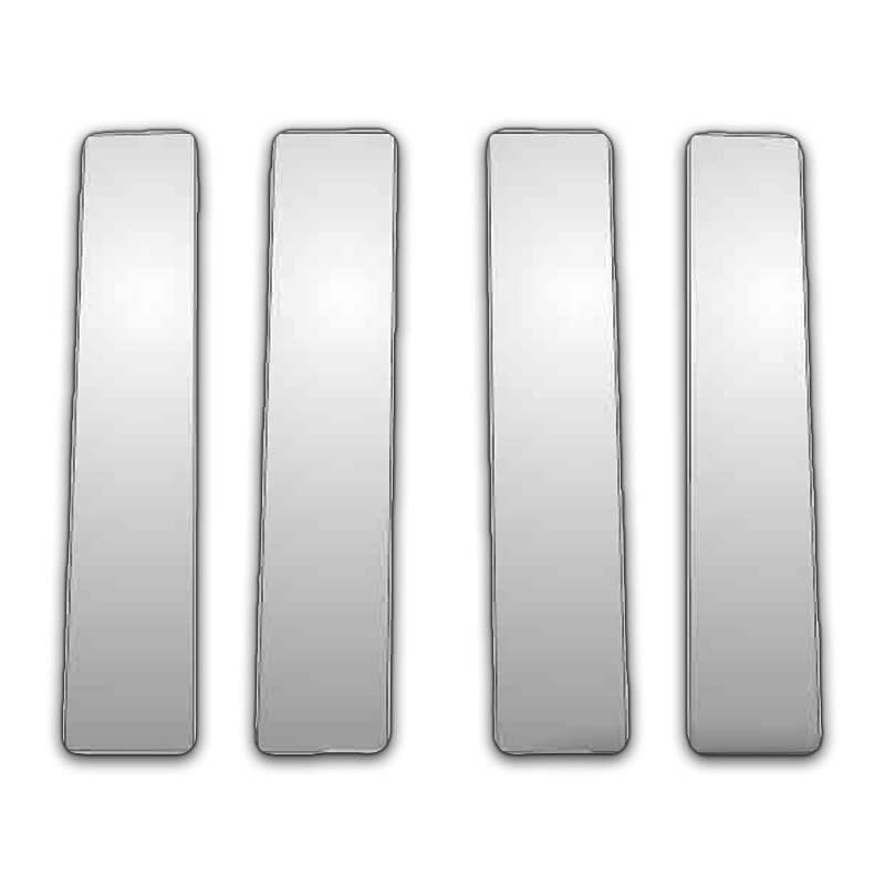 4Pc Chrome Pillar Post Trim for 04-14 Lincoln Mark Lt