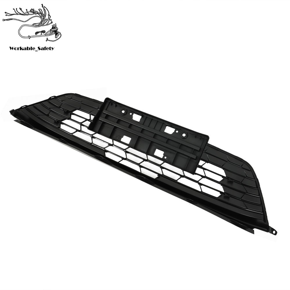 Plastic Front Upper + Lower Grille + Headlight Eyelid For Honda Civic 2022-2023