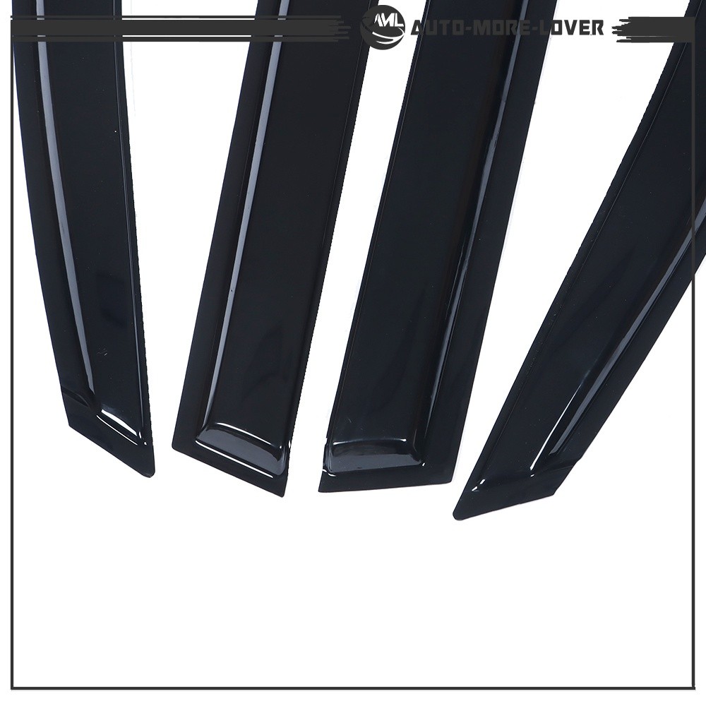 For Nissan Rogue 2008 2009 2010 2011 2012 2013 Window Visors Smoke Sun Rain 4PCS