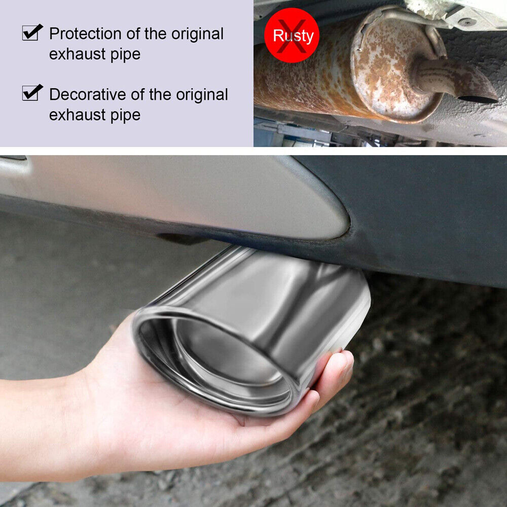 Exhaust Pipe Tip Rear Tail End Muffler 1.5-2.1″ For Toyota Grand Highlander 2024